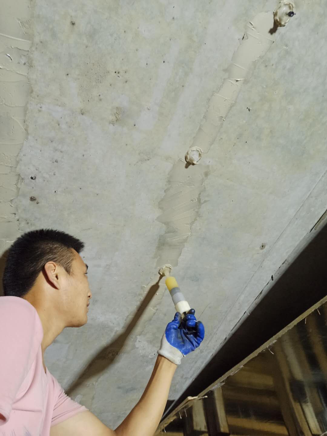 海州房屋墙体裂缝施工方法